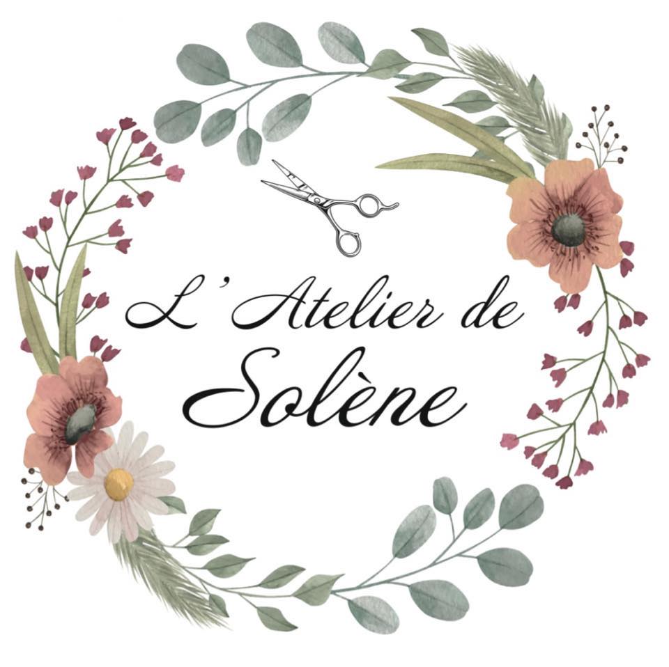 Logo du salon de coiffure et barbier L'Atelier de Solène